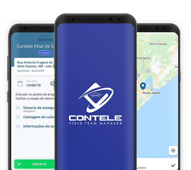 aplicativo para gestao equipes externas