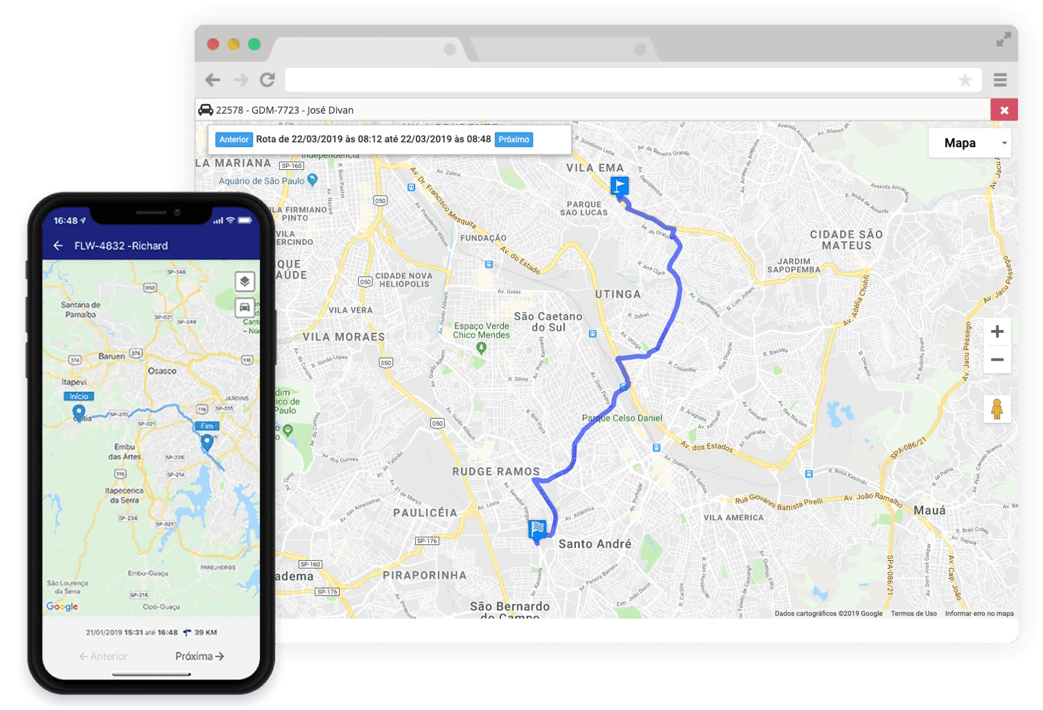 Vehicle Routes Control